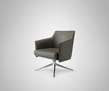  Silla giratoria verde 